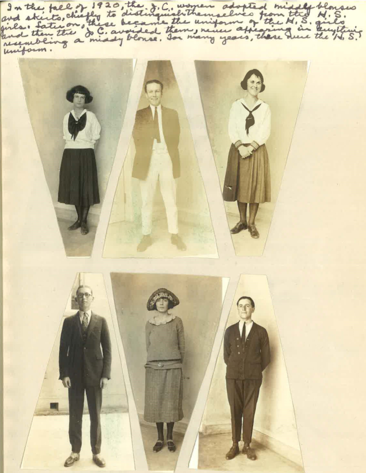 1923 uniforms