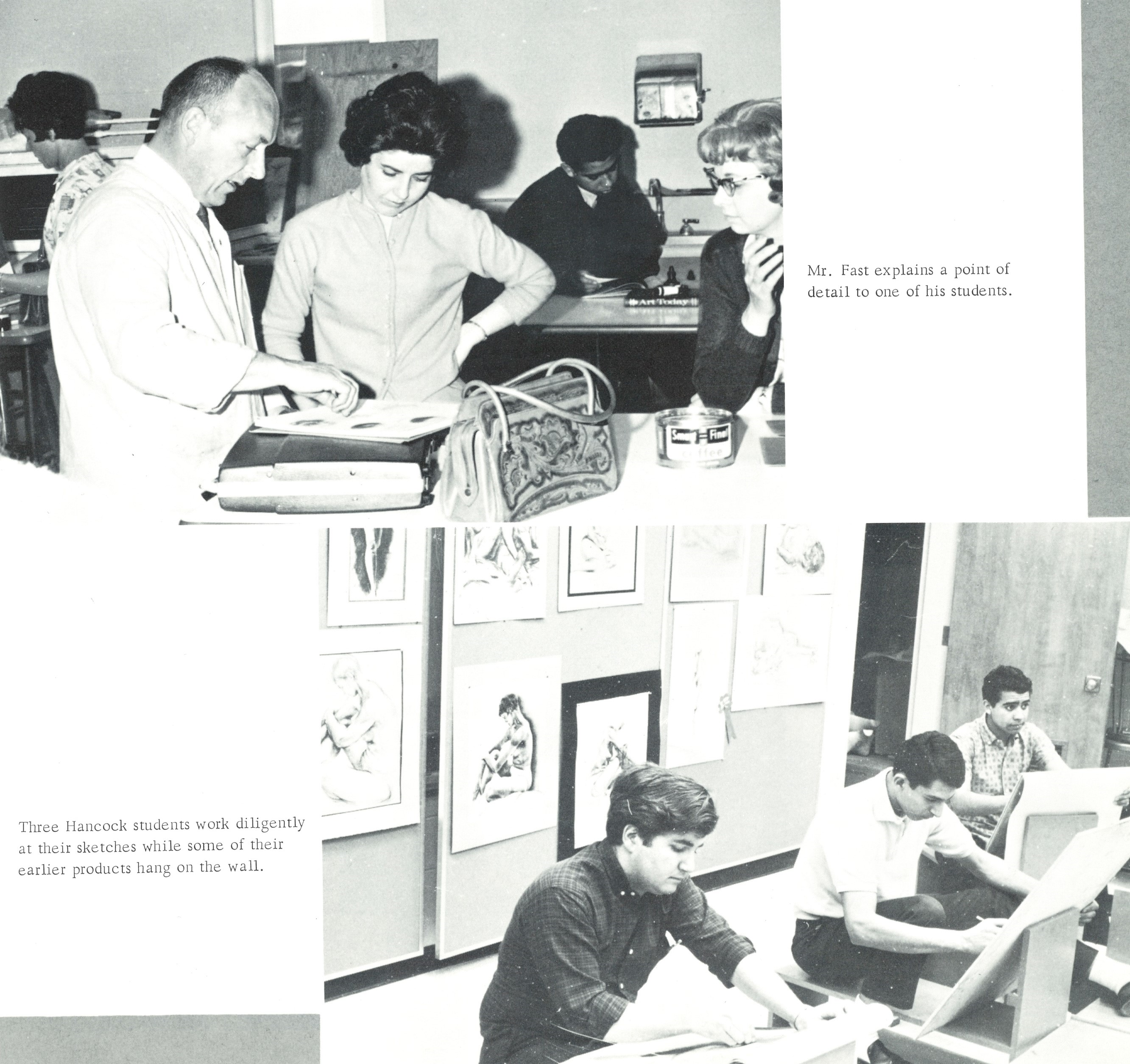 1966 art students