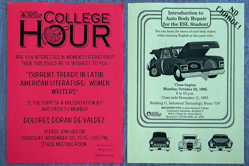 college hour flyer