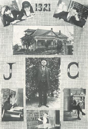 1921 yearbook  page