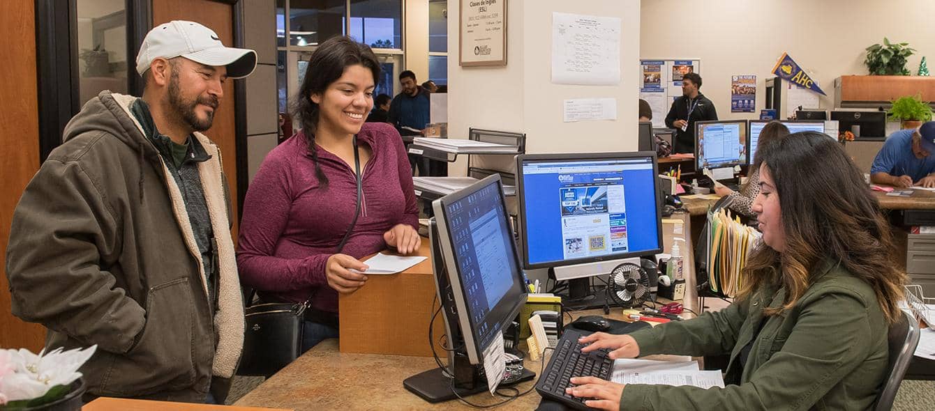 Students at Community Education.
