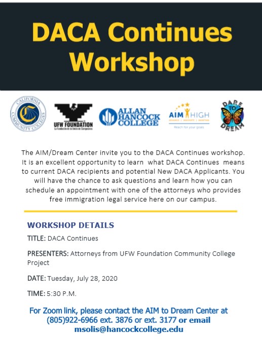 DACA Workshop