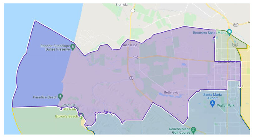 Trustee Boundary Area 3