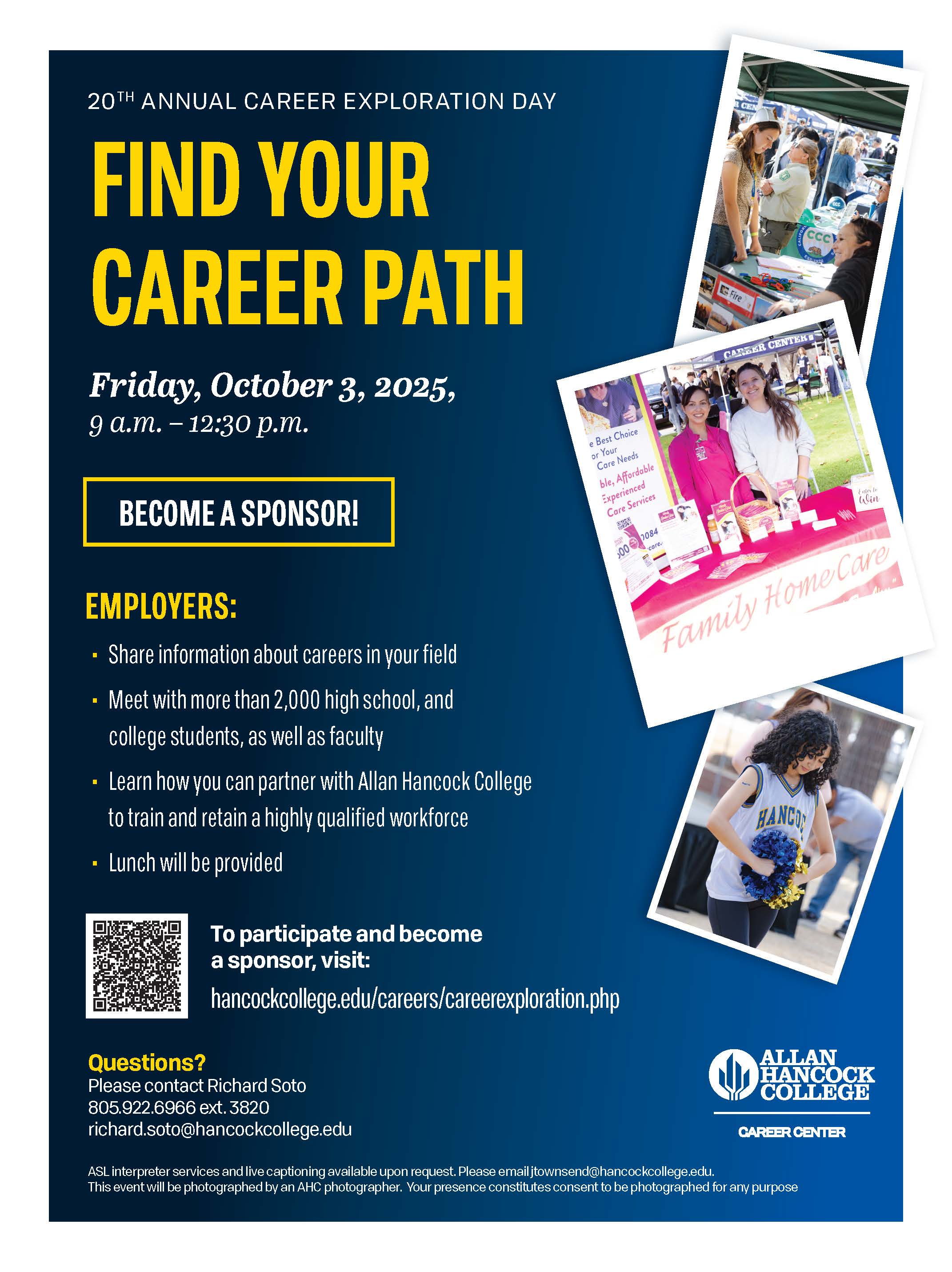 fall 2025 expo flyer