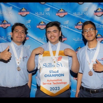 Student competing at SkillsUSA