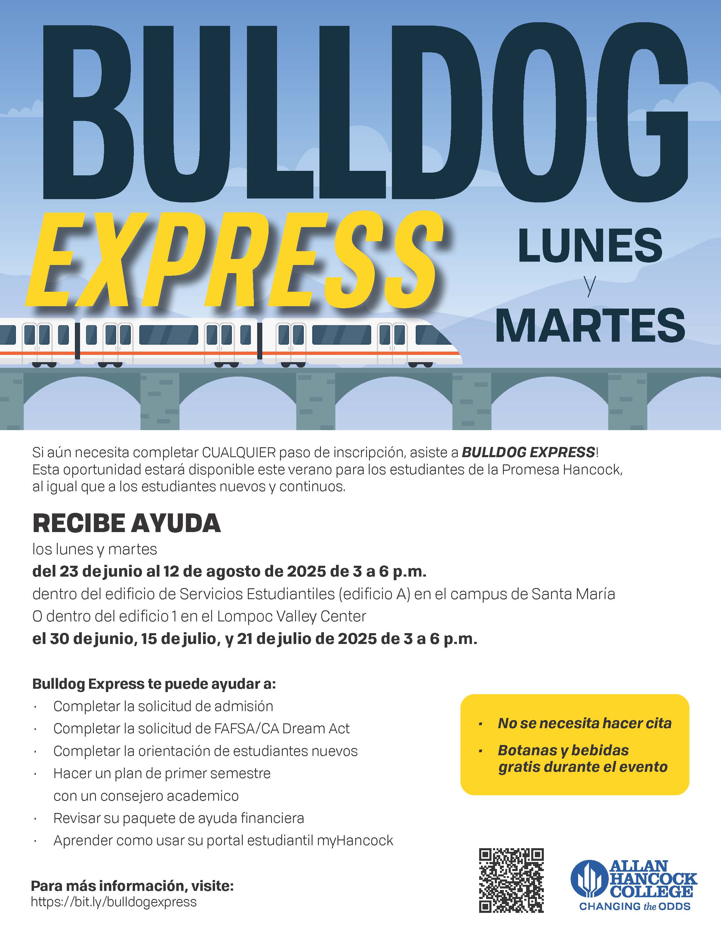 Bulldog Express Spanish Flyer