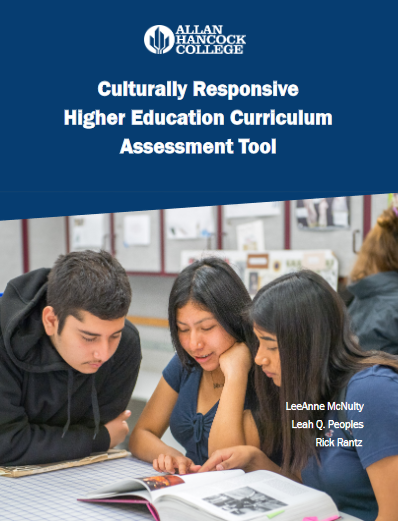 Culturally Responsive Higher Education Curriculum Assessment Tool cover