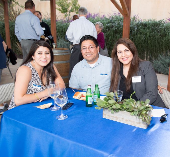 President's circle members at a gathering