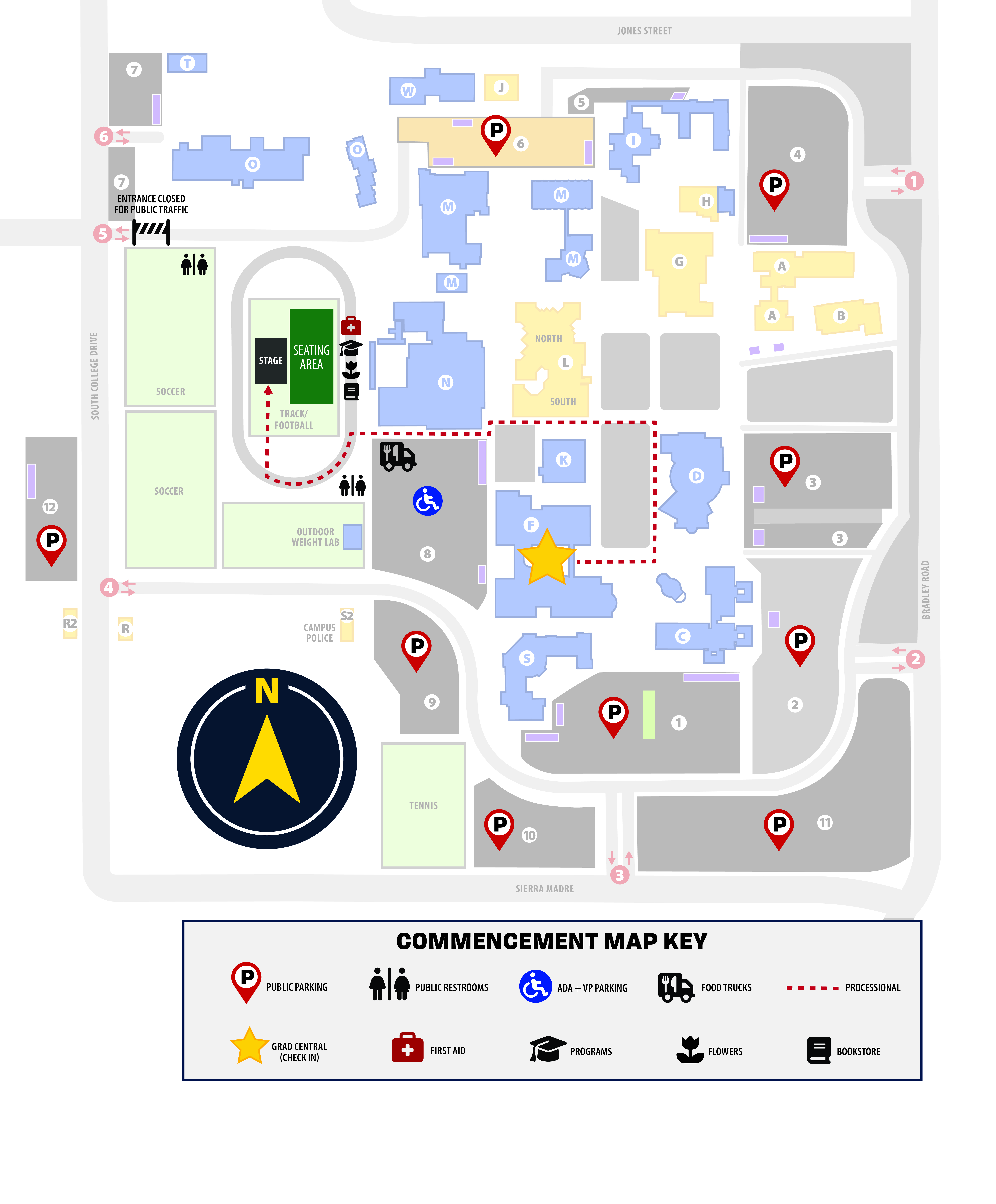 grad map