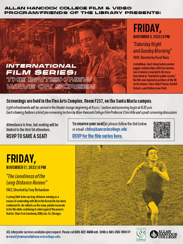 film series event flier