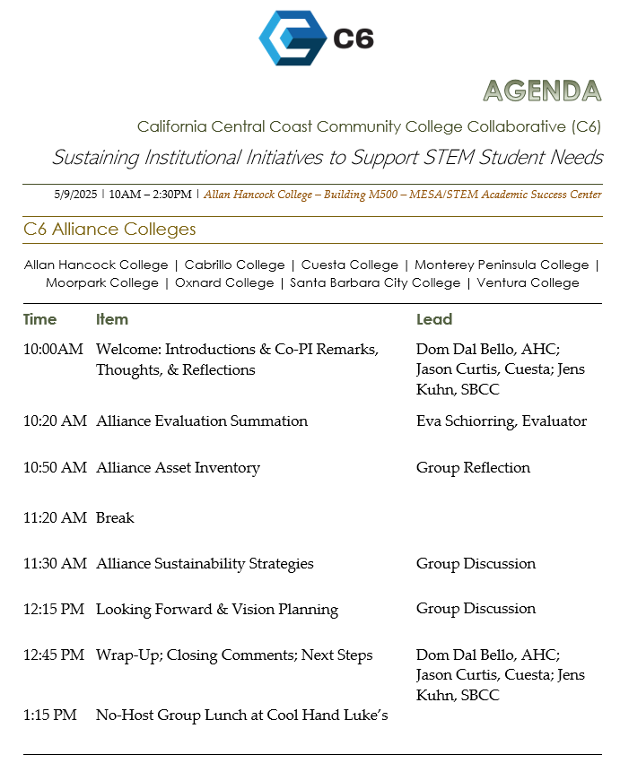 Agenda
