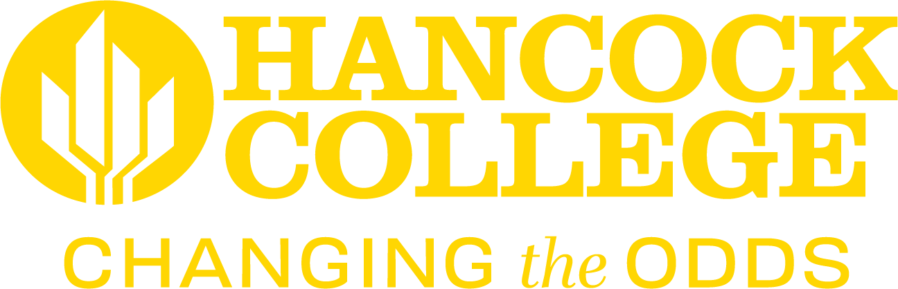 Two-Line with slogan - Hancock Yellow