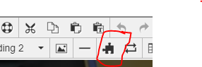Accordion icon looks like a puzzle piece