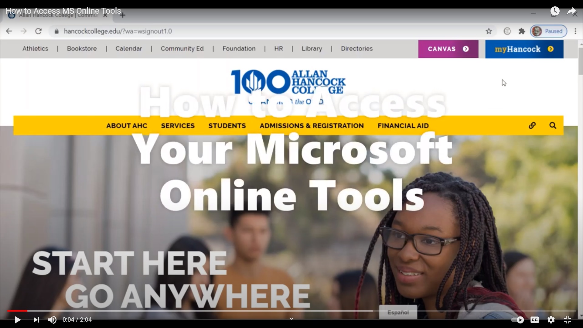 How to Access MS Online Tools